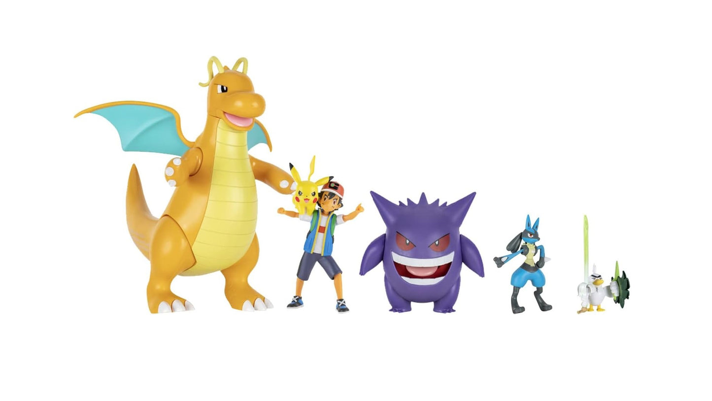 Pokemon Master Journeys The series - Pack de 6 figurines