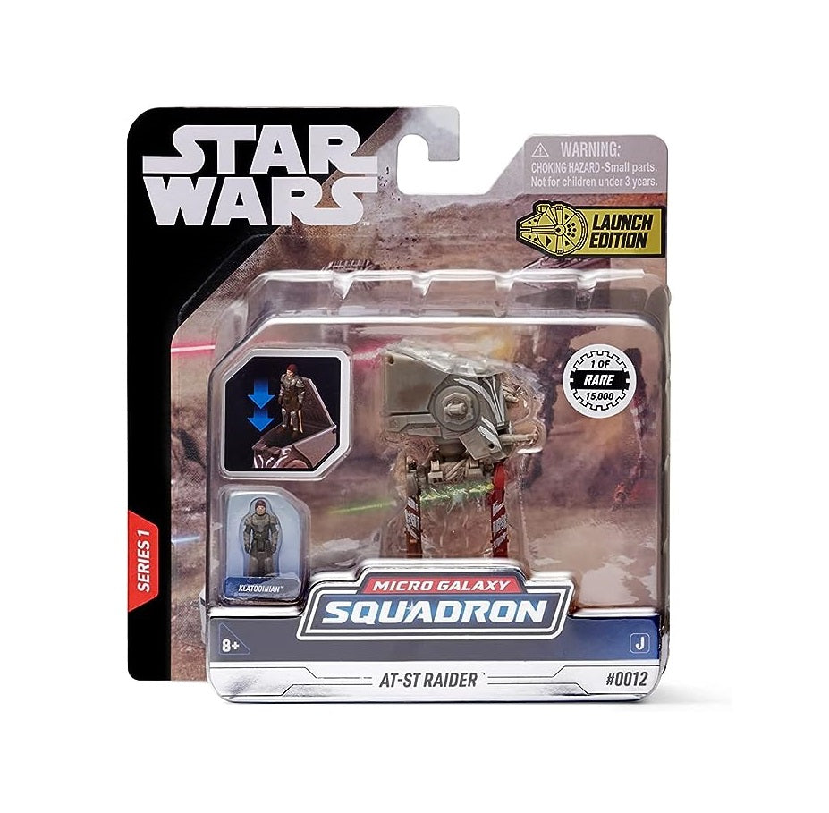 Star Wars Micro Galaxy Squadron #12 - AT-ST Raider RARE