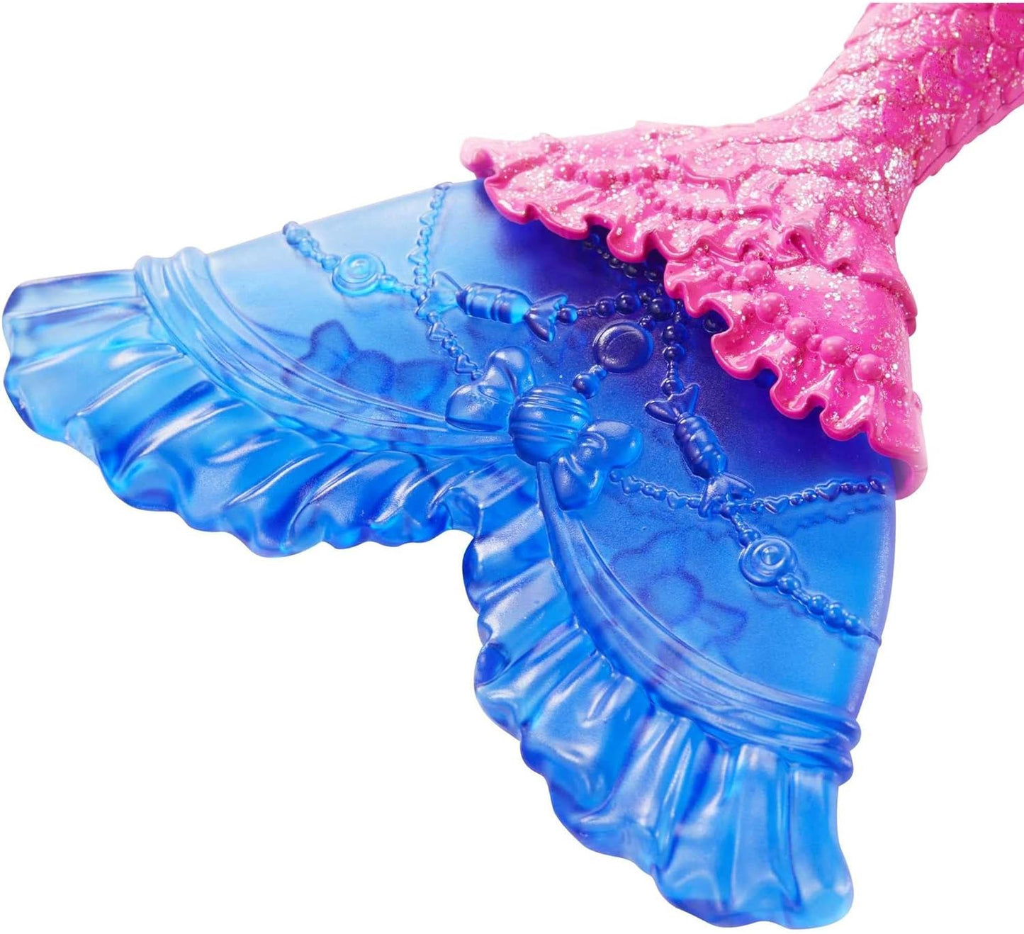BARBIE Dreamtopia - Sirène cheveux roses et bleus
