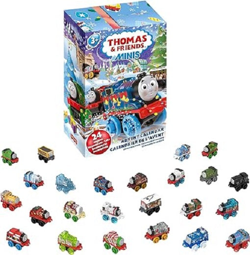 Fisher Price Calendrier de l'avent Thomas et ses amis - 24 mini locomotives