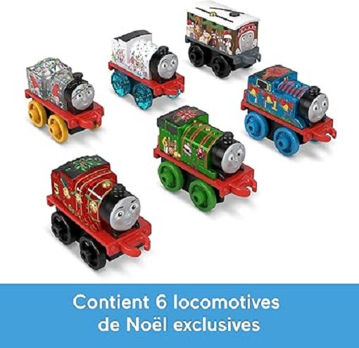 Fisher Price Calendrier de l'avent Thomas et ses amis - 24 mini locomotives