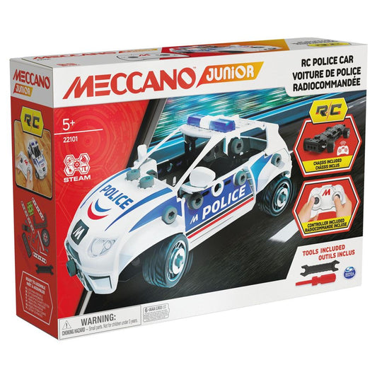 MECCANO Junior - La voiture de police radiocommandée