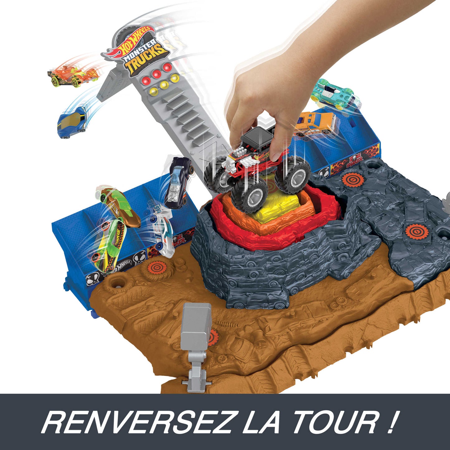 HOT WHEELS Monster Trucks - L'arène de démolition