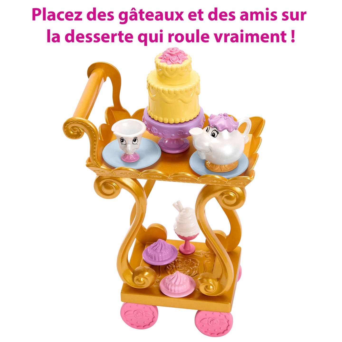 DISNEY Princess - Belle et son chariot à thé