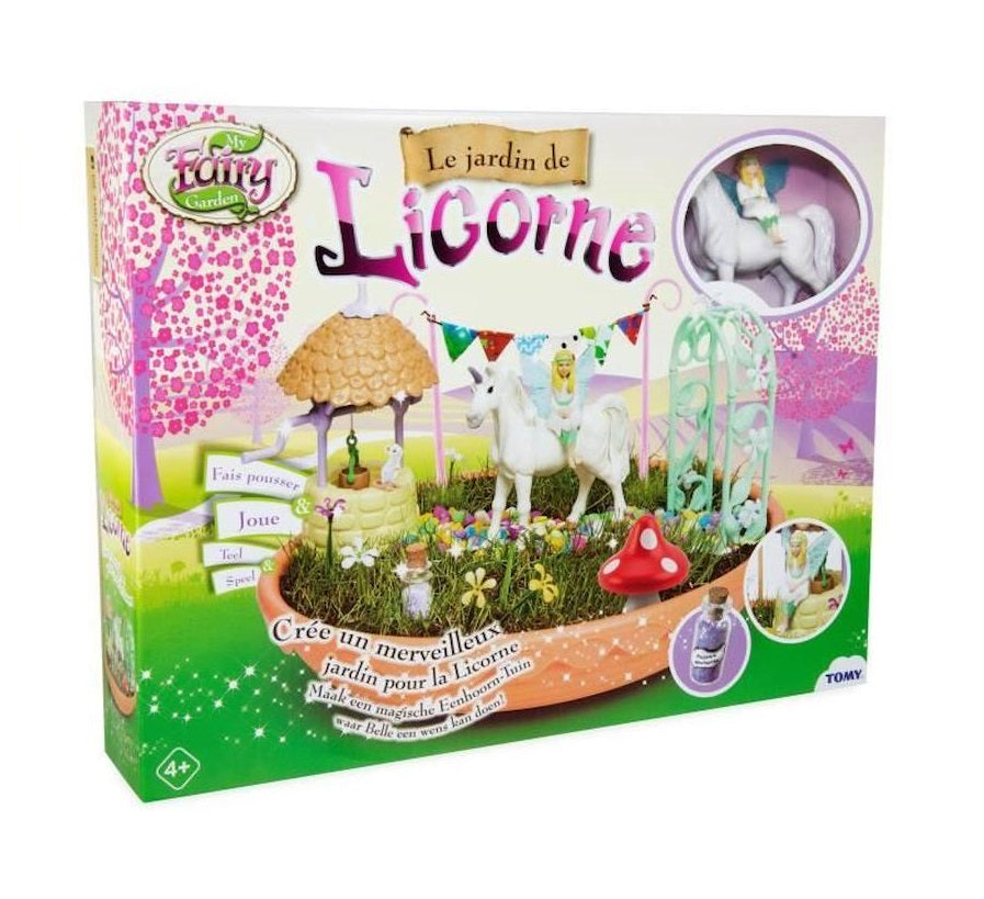 TOMY My Fairy Garden Le jardin de Licorne