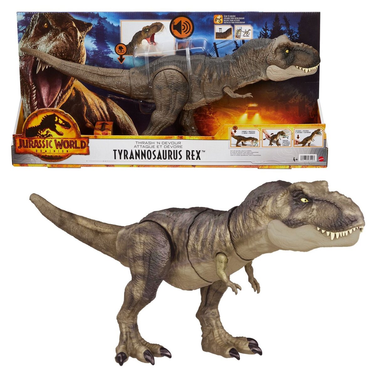 Jurassic World - T-Rex morsure extrême